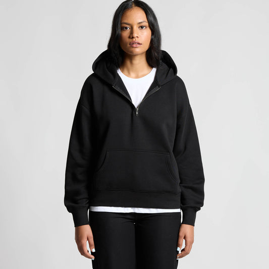 Women's Relax Half Zip Hoodie- 4164