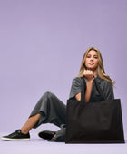 Recycled Premium Canvas Super Oversized Tote