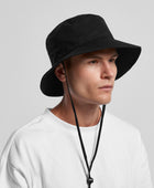 Wide Brim Bucket Hat - 1172