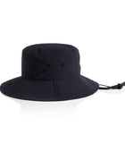 Nylon Wide Brim Bucket Hat - 1174