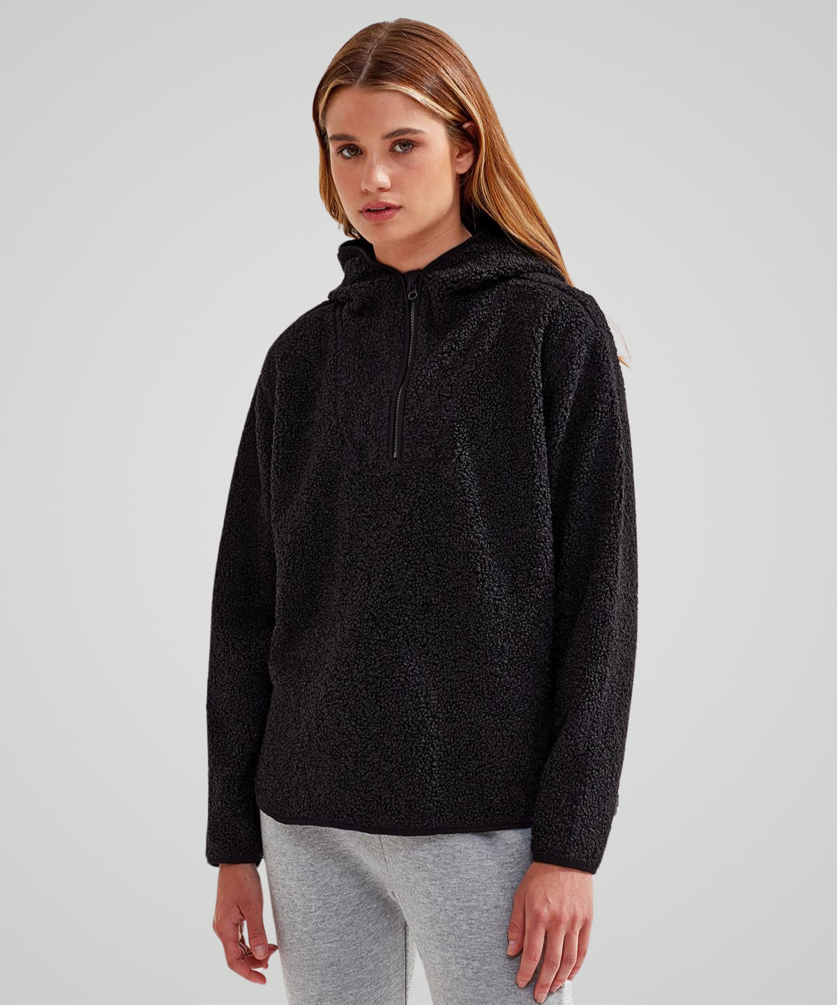 Women's Sherpa 1/4 Zip Hoodie