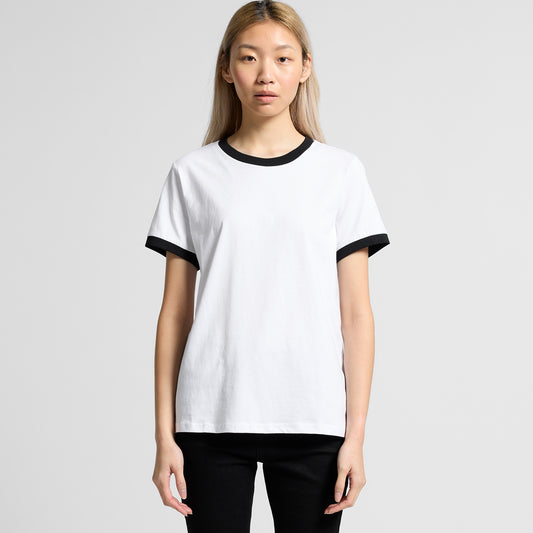 Women's Maple Ringer T-Shirt - 4053