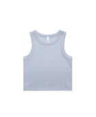 Women's Organic Rib Crop Tank - 4064G