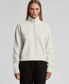 Women's Stencil Half Zip Sweatshirt - 4125