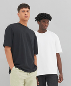 Genbrugt kraftig oversized T-shirt