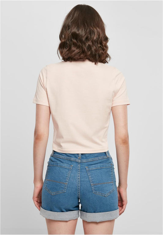 Cropped T-shirt til kvinder fra Build Your Brand